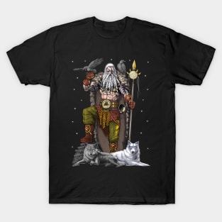 Viking Norse God Odin T-Shirt